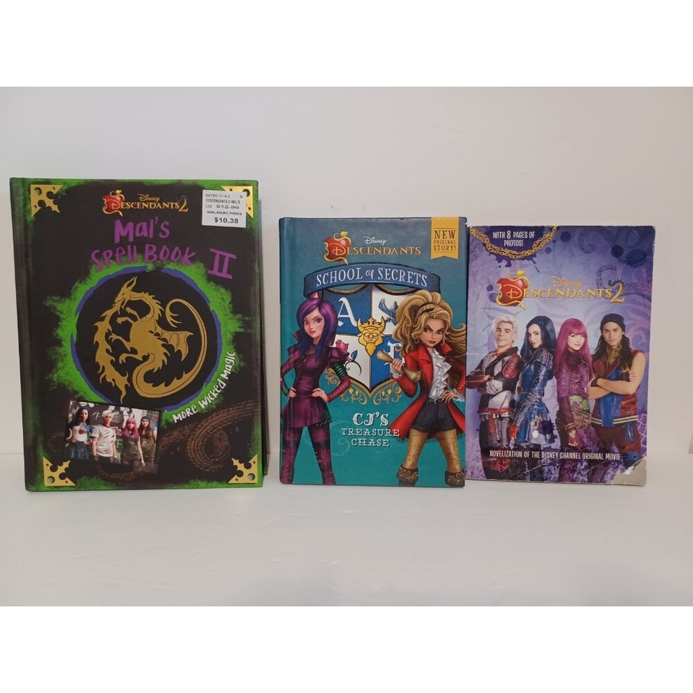 Disney Descendants Junior Novels Mix Lot of 3 Books Fantasy